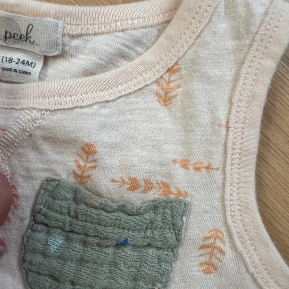 Quincy Mae Baby Peek Set Outfit 18-24 Month Unisex